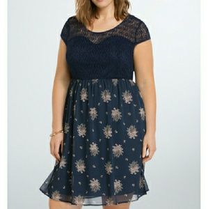 Torrid floral dress