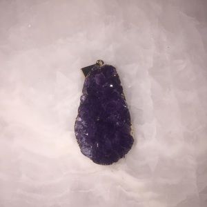 Amethyst Cluster Pendant
