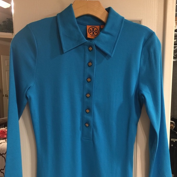 Tory Burch 3/4 sleeve polo