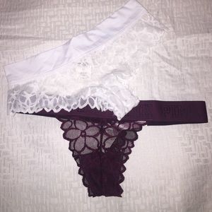2 NWT PINK panties!