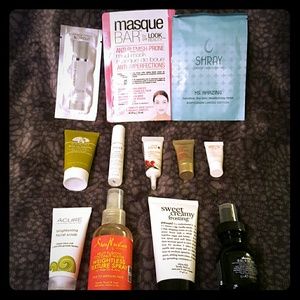 12 piece hair and skincare bundle