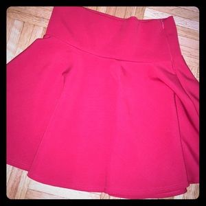 Cherry Red Skirt
