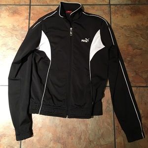 Vintage puma track jacket.  Woman's size small