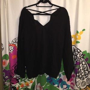 NWT Express Going out top with open back!
