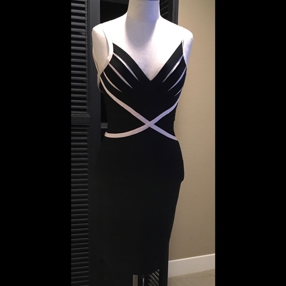 Herve Leger Super Sexy but Elegant Cocktail Dress