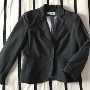 Calvin Klein gray work blazer