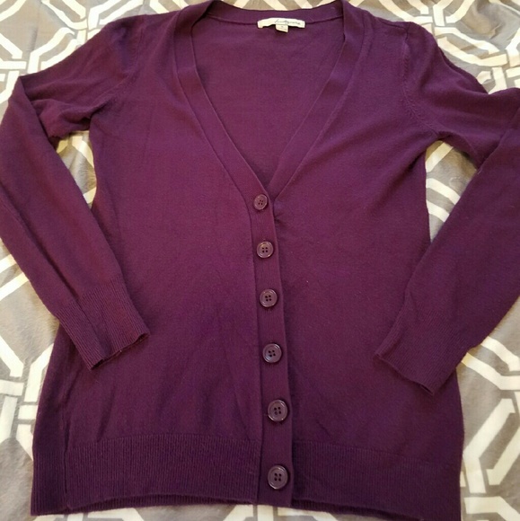 Plum Cardigan