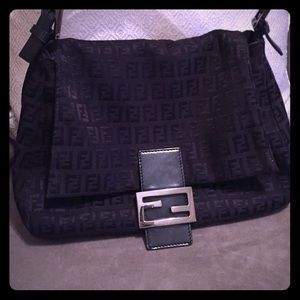Authentic Black Fendi bag