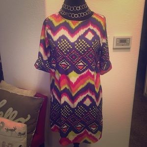 Aztec print tunic