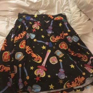 sailor moon anime skirt