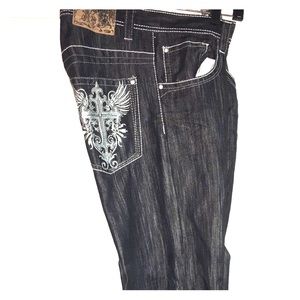 South Pole Men's 34/32 Jeans w/ Back Pocket Design