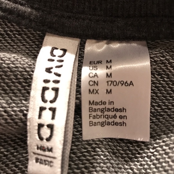 DIVIDED Charcoal Grey Crewneck Sweatshirt - Picture 2 of 6