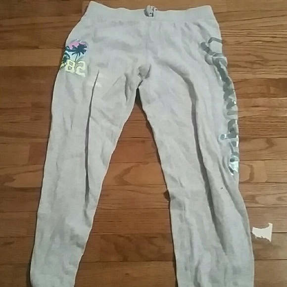 Grey sweatpants