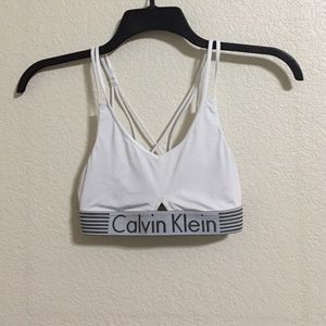 Microfiber Calvin Klein sports bra