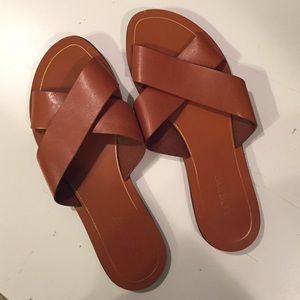 J. Crew brown sandal