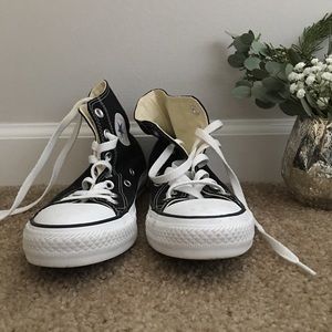 Black Hightop Converse