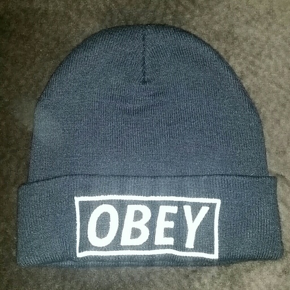 Obey Beenie Black