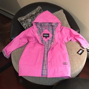Girls Size lg(8-10) Totes raincoat. New with tags.