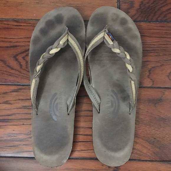 Rainbow Sandals Sz 8