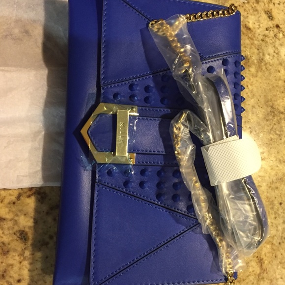 "Milly" cobalt blue purse. - Picture 3 of 4