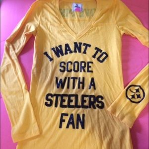 Victoria's Secret Steelers Long Sleeve