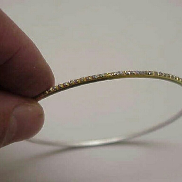 Multi color enameled custom made  bangle - Picture 1 of 3