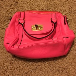 Pink mini purse
