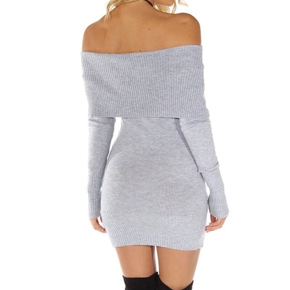 💝Cozy & Cute dress-grey - Picture 2 of 3
