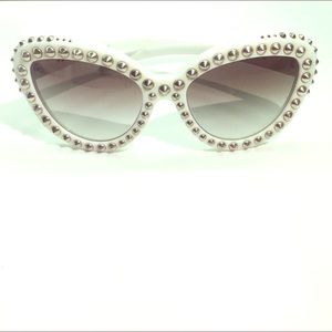 Authentic Prada Studded Cat Eye Glasses