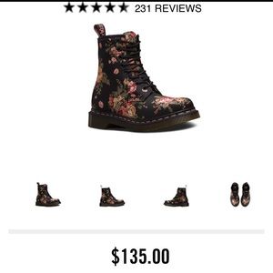 1460 Victorian Flowers Doc Martens