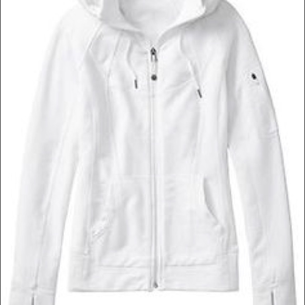 Athleta white hoodie. Super cute