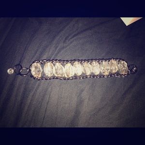 UEC Charming Charlie's Pink Gemstone Bracelet