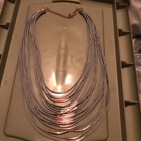 Multi strand necklace
