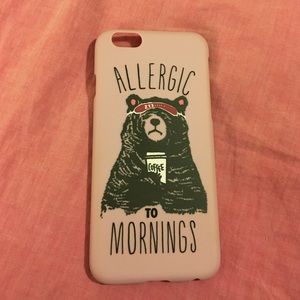Allergic to mornings iPhone 6/6s case