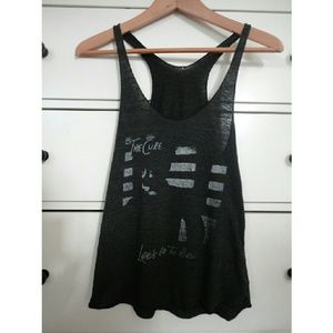 Vintage The Cure Loose Grey Tank