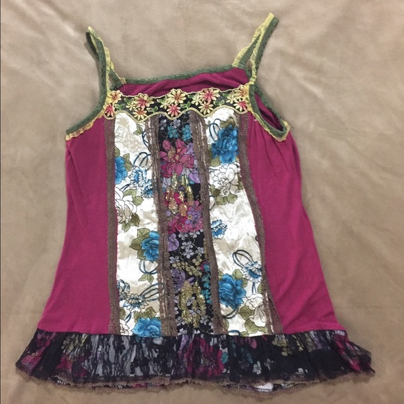 Lacey/Floral Cami