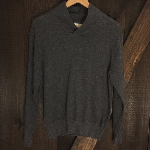 Weatherproof Vintage shawl collar sweater