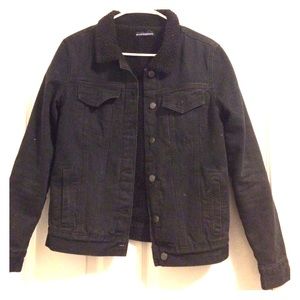Brandy Melville Black Denim Jacket