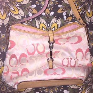 Cute pink Coach purse