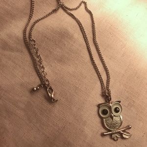 Charming Charlie Owl Necklace
