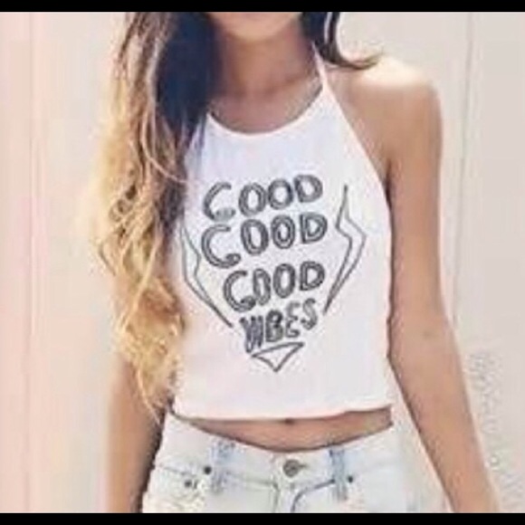 Brandy Melville Other - Brandy Melville "Good Vibes" Sarchi