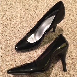 Black Patent Heels