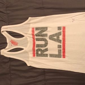 RUN LA RACERBACK TANK