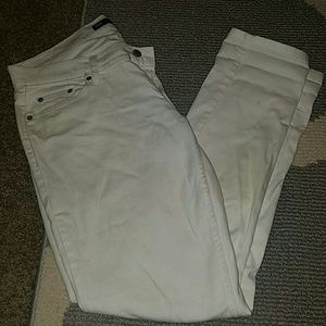 Levi's Jeans White Skinny Size 12