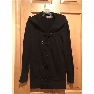 Black Button Up Jacket