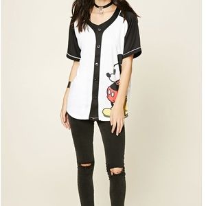 Mickey Mouse Baseball Jersey