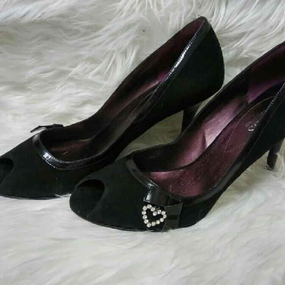 Guess Ladies Black Dress Shoes