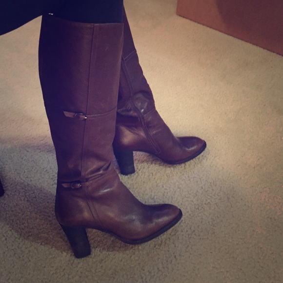 J Crew heeled boots