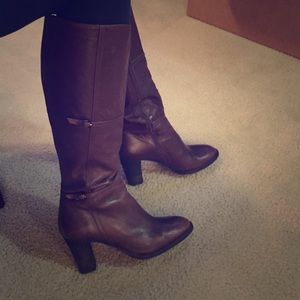 J Crew heeled boots