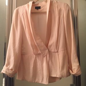 Topshop light pink jacket